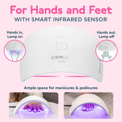 SUNUV Sun9C in professional salon setting enables efficient curing sessions
