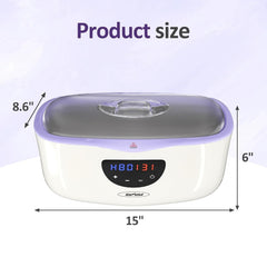 SUNVIVI large 4000ml wax bath for hands and feet sessions