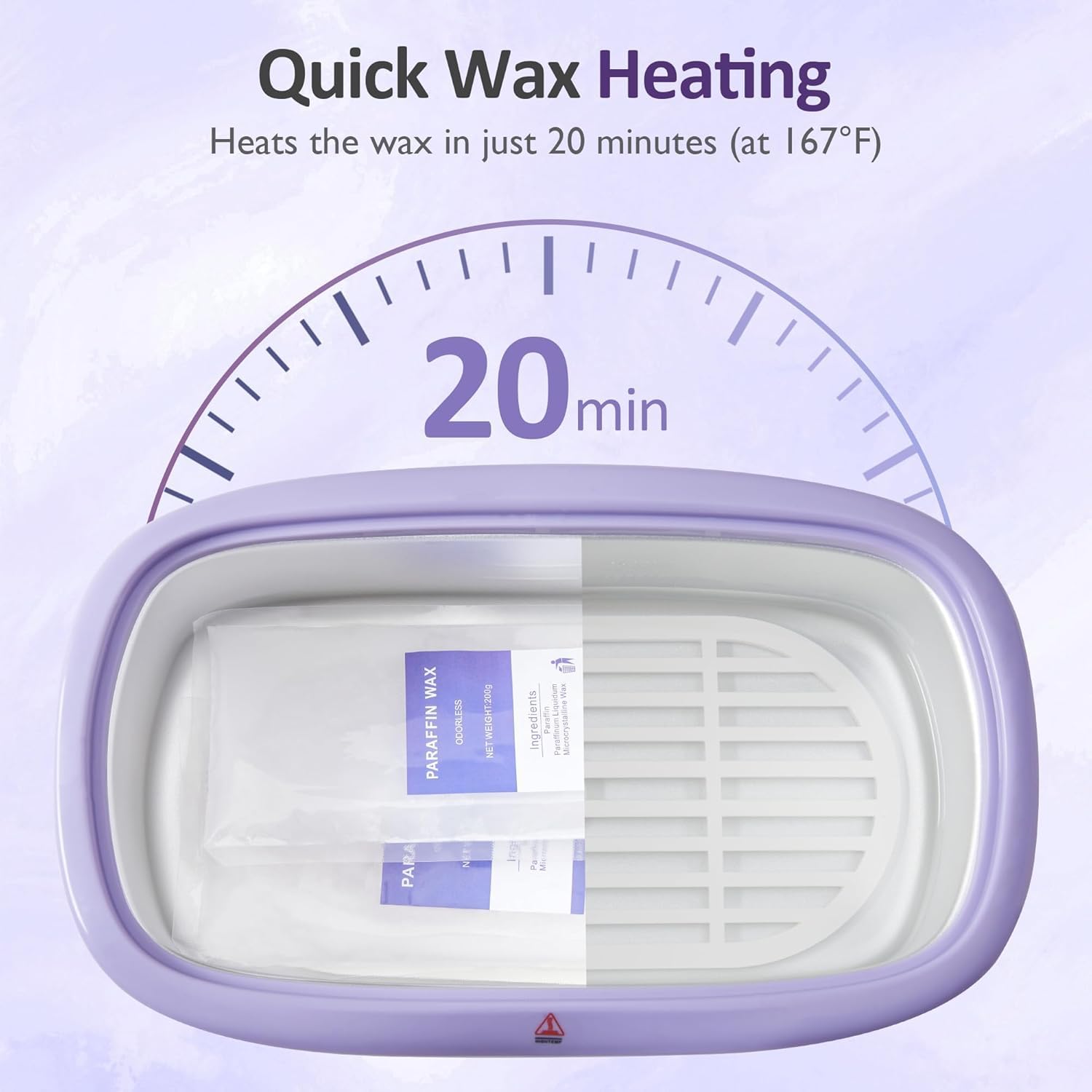 SUNVIVI pet care routine uses warm wax to comfort paws