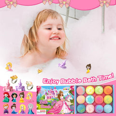 SUPERGFS rich bubbles and colors create a magical bath experience for kids.