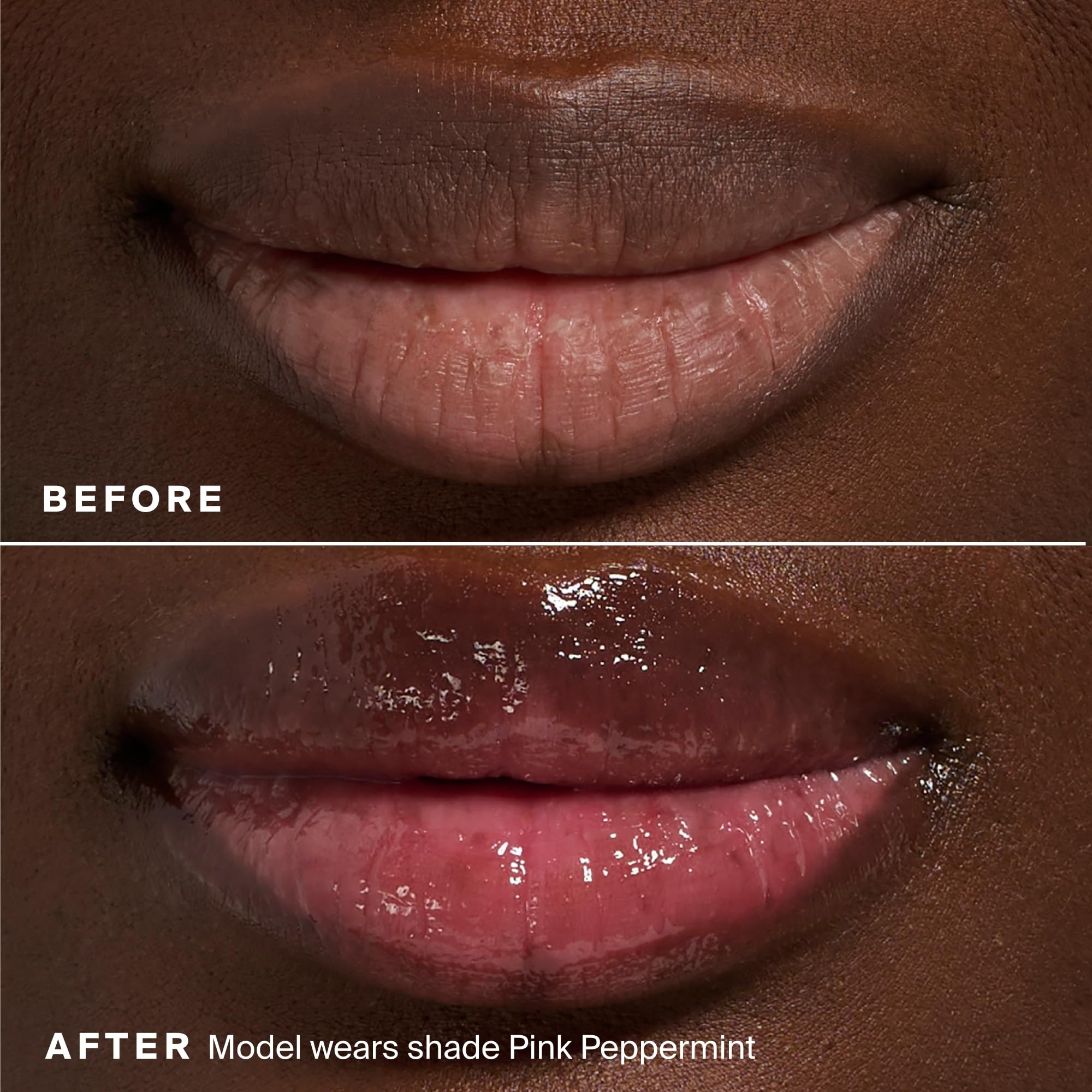 Sun protection label visible on Supergoop Glow Gloss packaging.