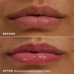 Glow Gloss SPF 40 close-up showing a high-shine finish