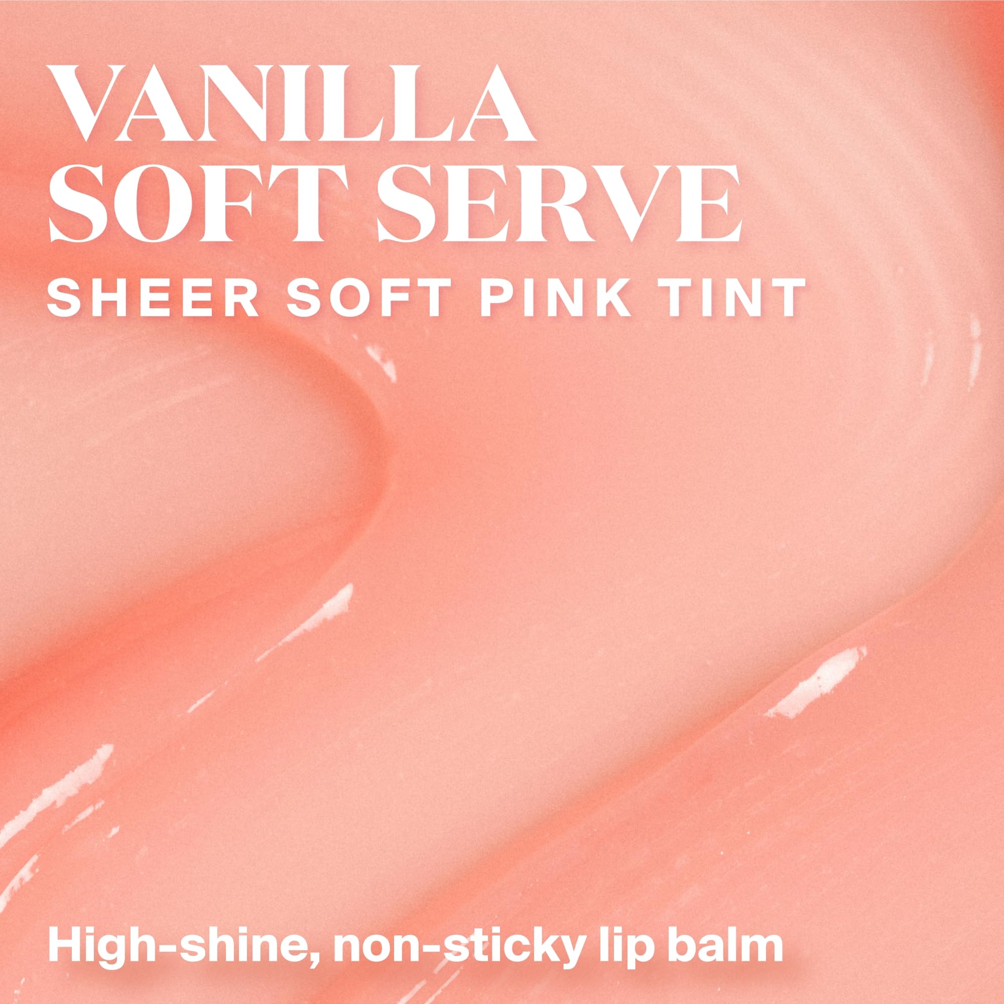 Supergoop! Glow Gloss SPF 40 sheer pink tint on lips with long-lasting gloss