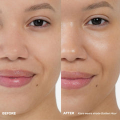 Supergoop! Glowscreen Drops spread creates a lightweight, even-toned complexion.