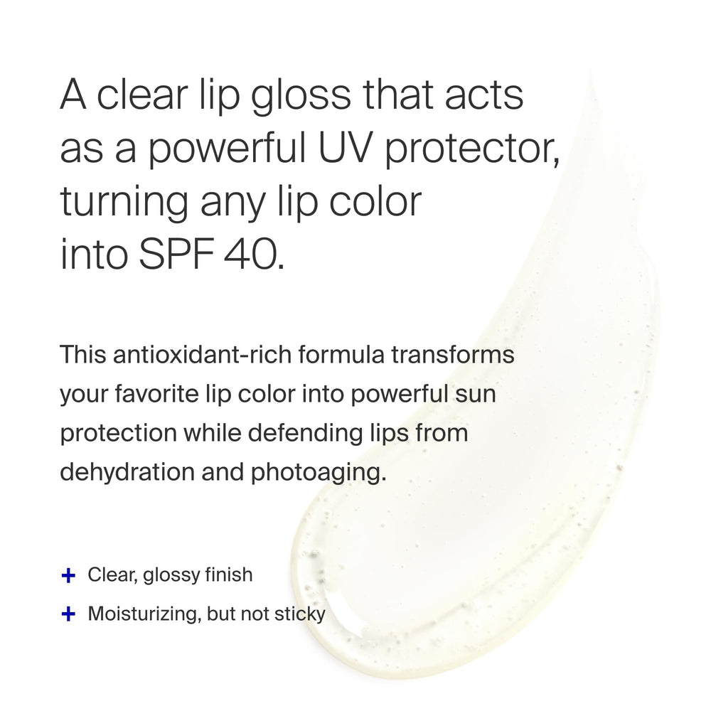 Supergoop Lipscreen Shine SPF 40 pack-2 on display for easy lip protection