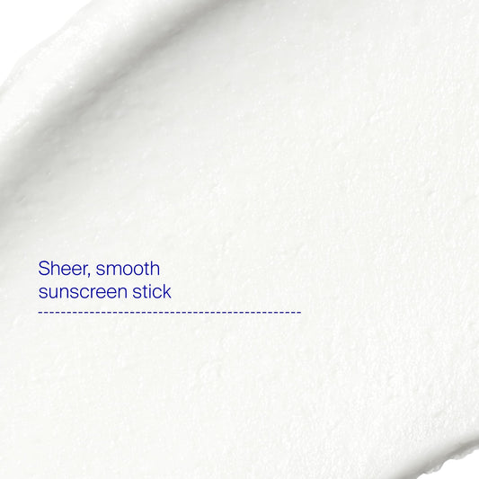 Supergoop Mineral Sheer Stick delivers a natural blur finish for smooth skin.