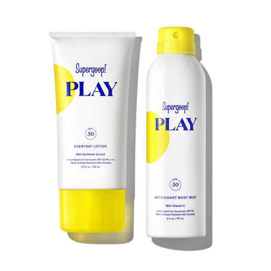 Supergoop PLAY Everyday Lotion SPF 30 bottle for daily protection