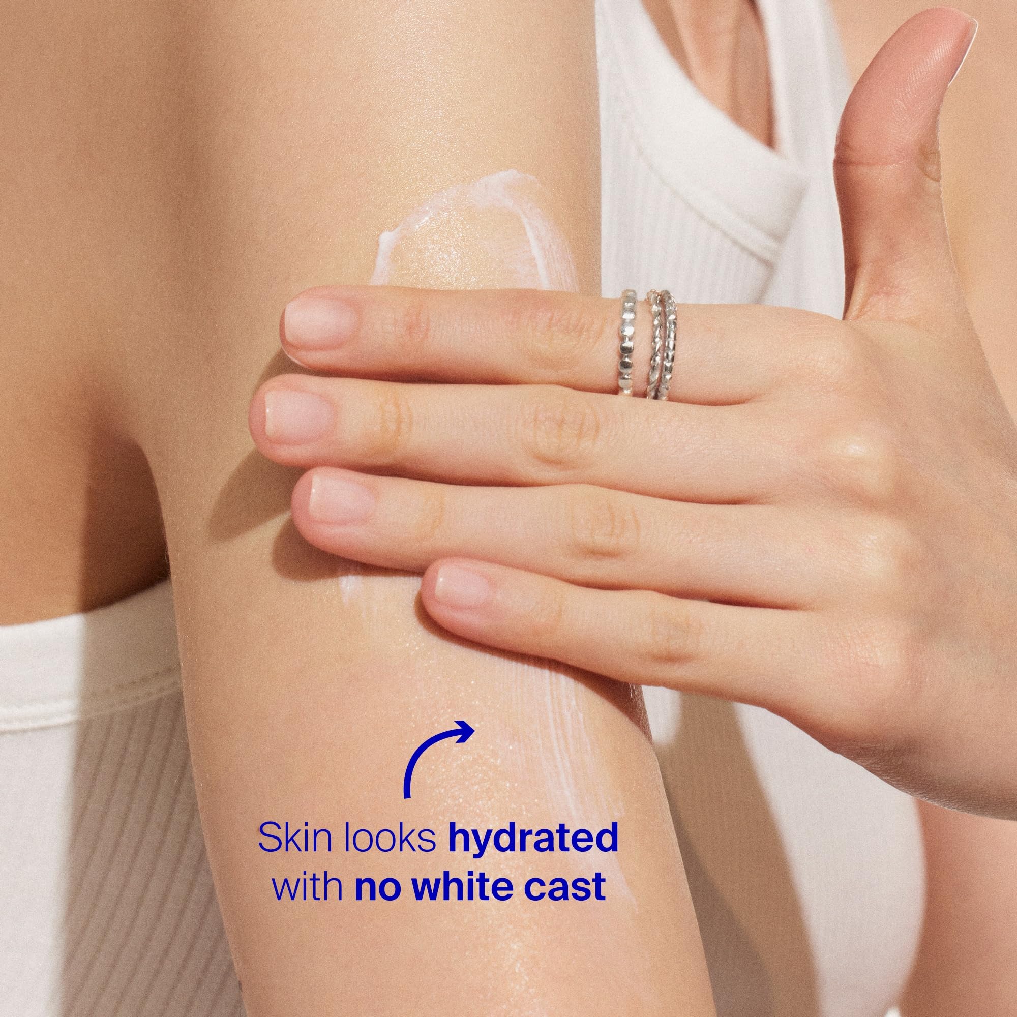 Product used on face and body for daily sun protection