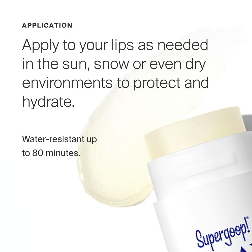 Creamy lip balm texture close-up highlighting a lightweight non-sticky feel