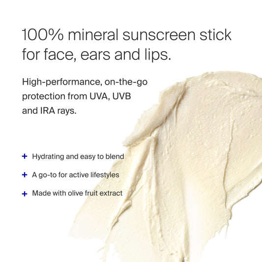 Supergoop! PLAY Mineral Stick for ears—gentle UV coverage on the move