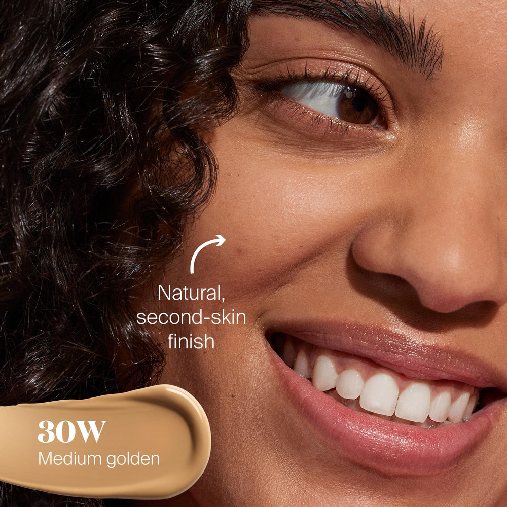 Supergoop! Protec(tint) natural finish blends for even skin tone.