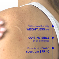 Supergoop! Unseen Face SPF 50 pump enables easy, mess-free daily application