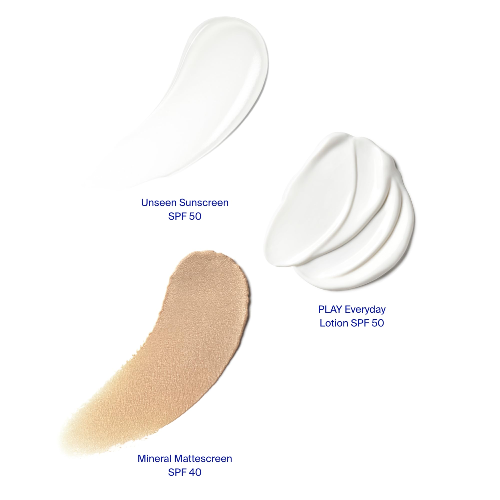 Supergoop Unseen Sunscreen SPF 40 shows weightless, fragrance-free gel for natural look.