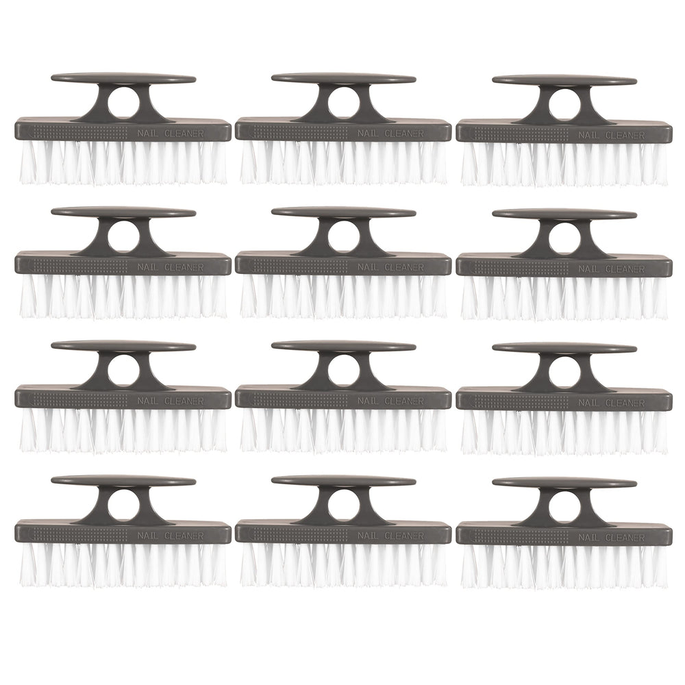 Superio nail brush handle with ergonomic grip for comfortable cleaning.