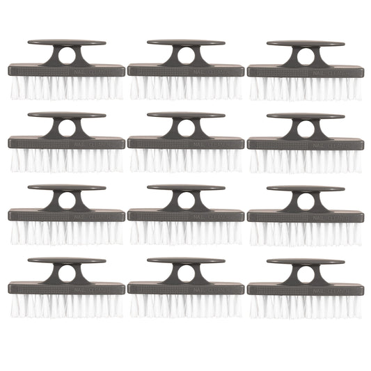 Superio nail brush handle with ergonomic grip for comfortable cleaning.