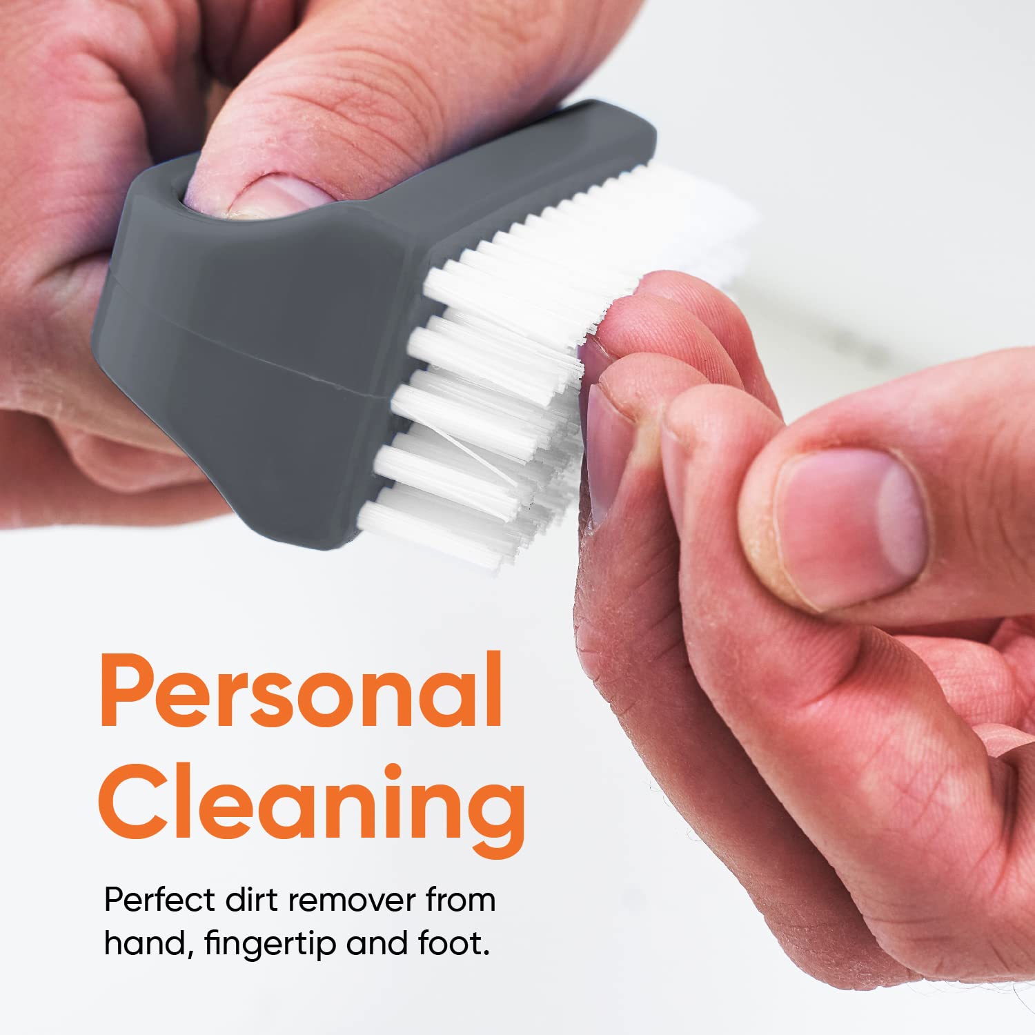 Superio nail brush suitable for all-purpose cleaning in kitchen and bathroom.