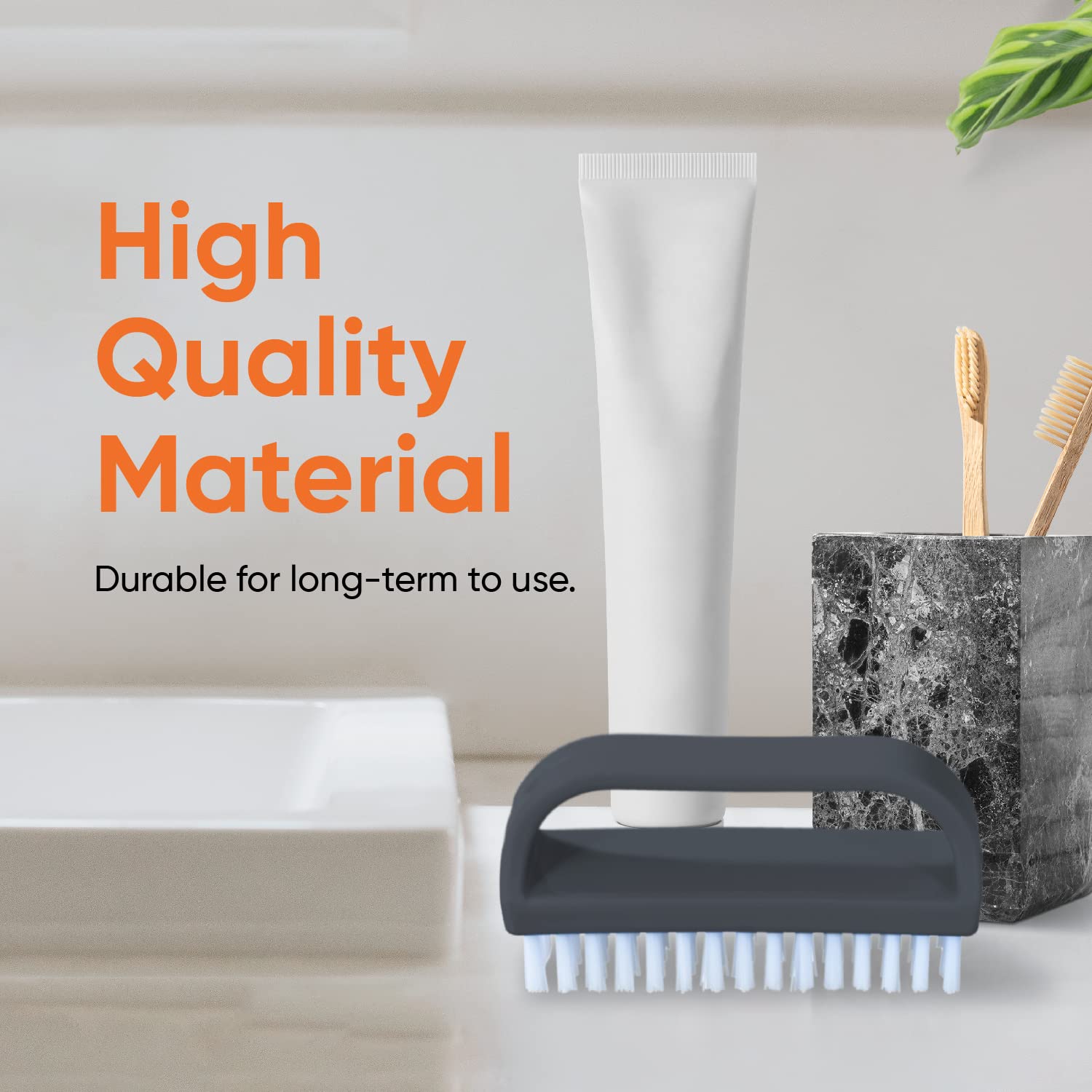 Superio nail brush with durable materials for daily use.