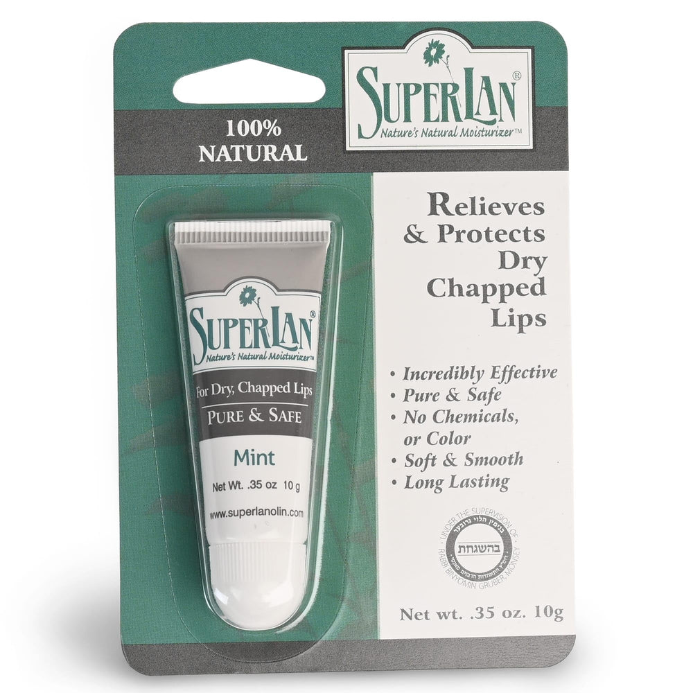 Superlan Fragrance-free skin care label implies gentle, sensitive-skin friendly care.