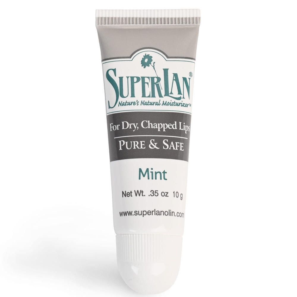 Superlan Pocket-size tube in hand for on-the-go hydration.