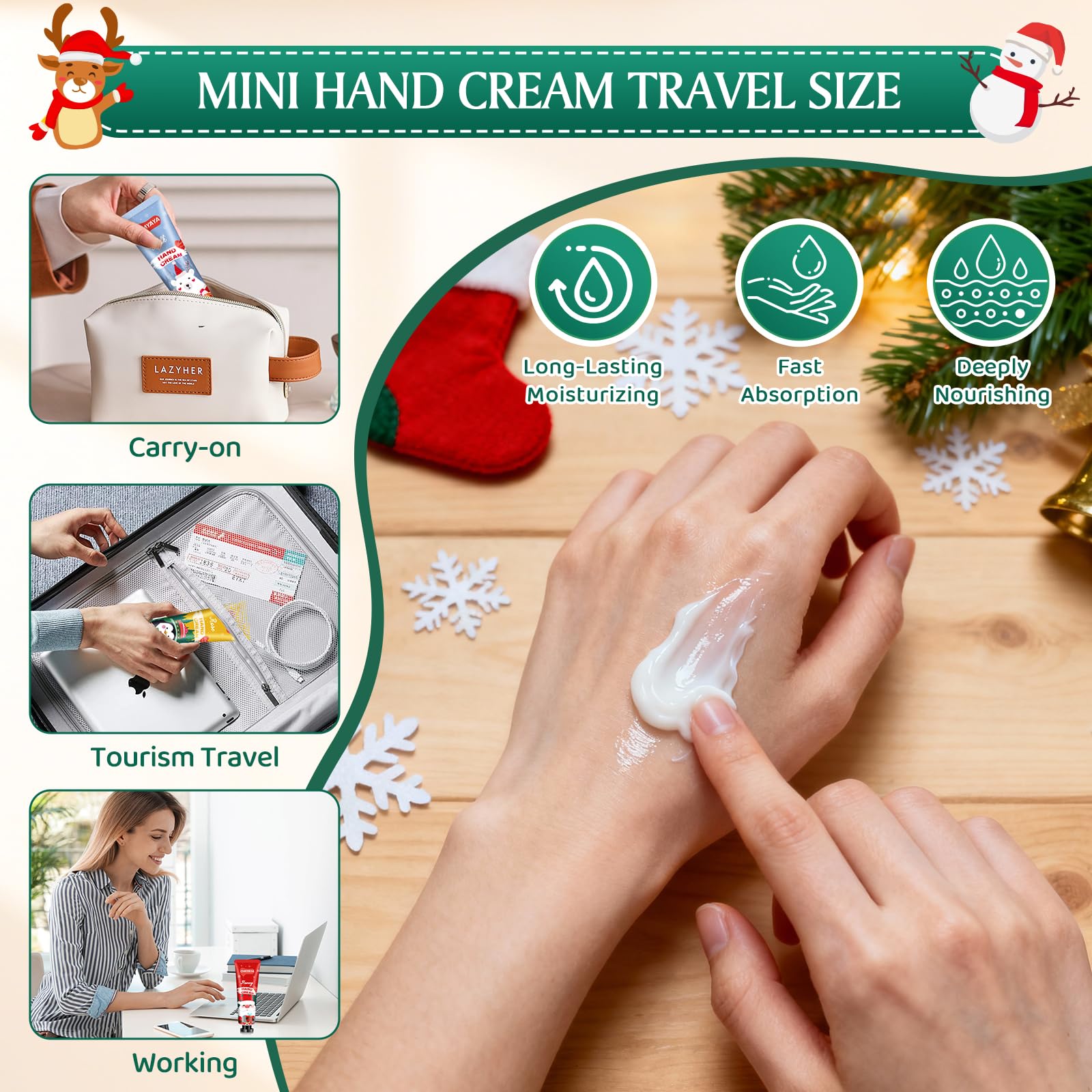 SUPERSUN honey hand cream 20ml nourishing daily use.