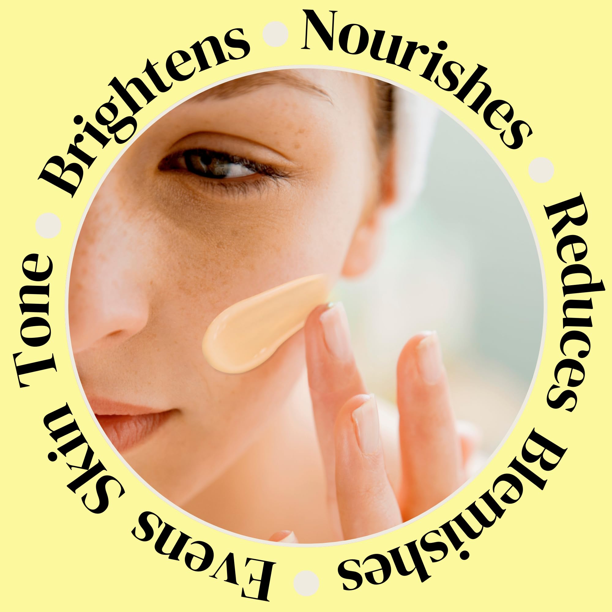 Supplement Spot Kojic Acid Cream jar closeup showing creamy texture for daily use.