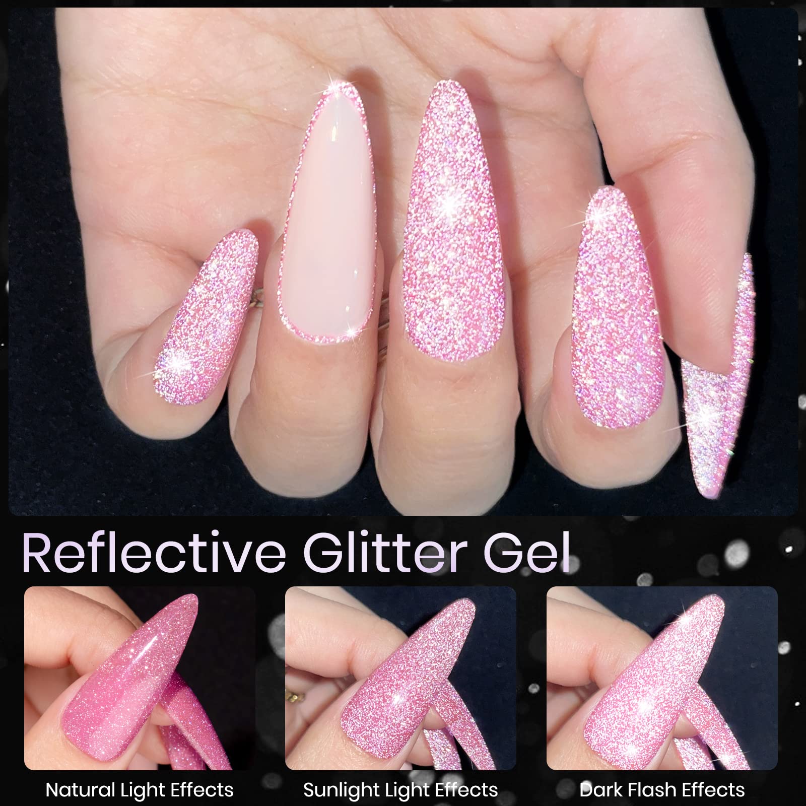 SUPWEE soak-off UV/LED gel polish ready for easy removal