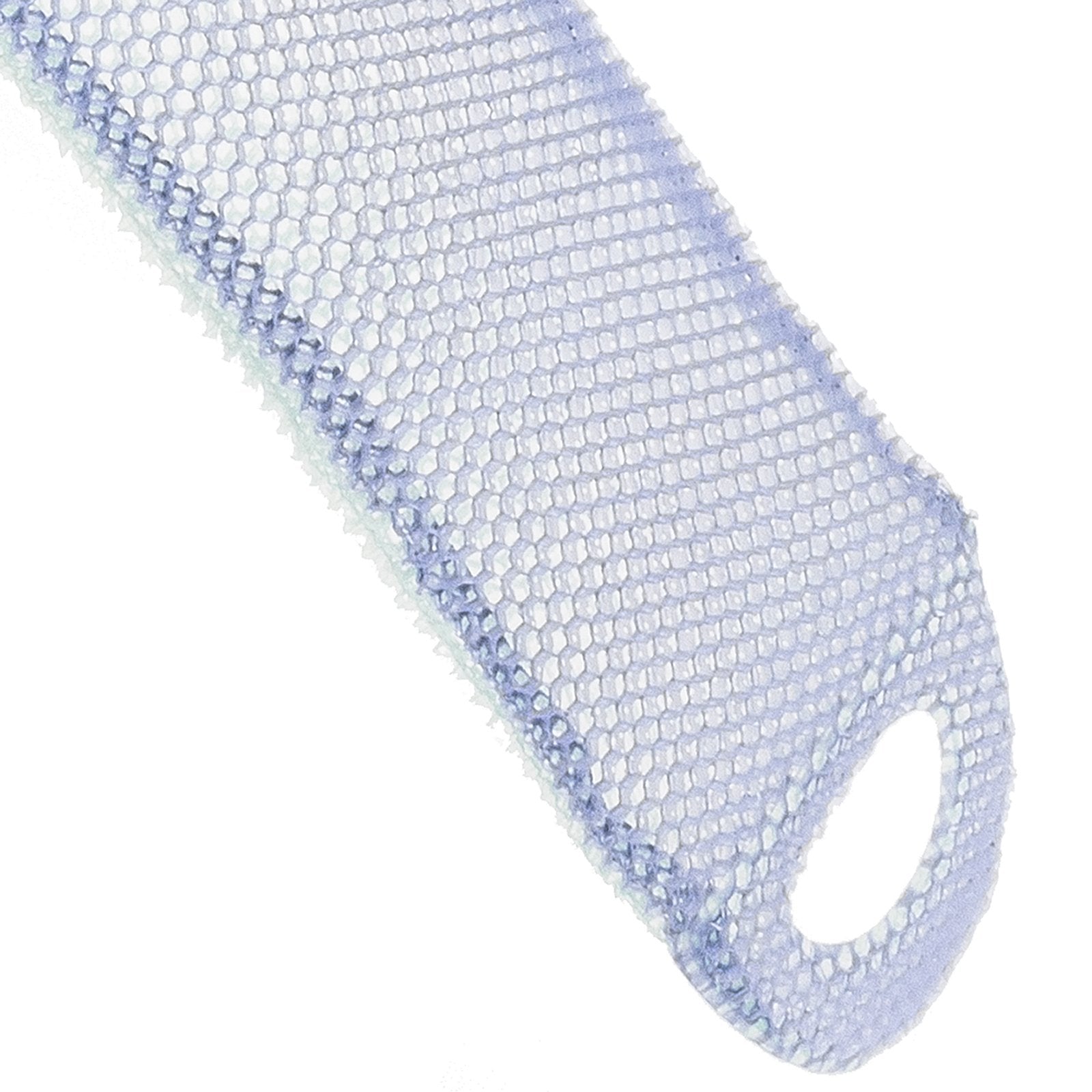 Supracor Spa Bath Face Antibacterial Scrub Sponge purple-green for hygienic cleansing.