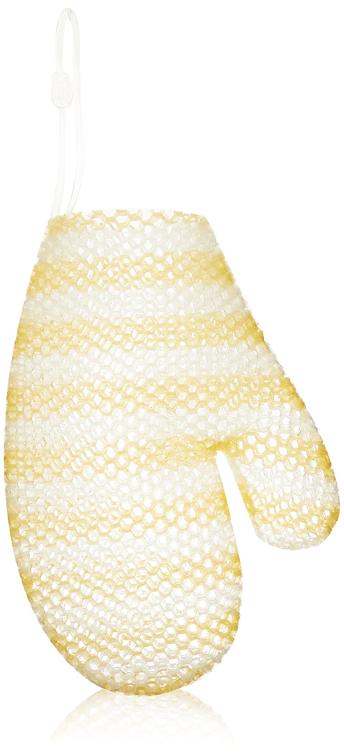 Supracor Stimulite bath mitt front view for gentle exfoliation