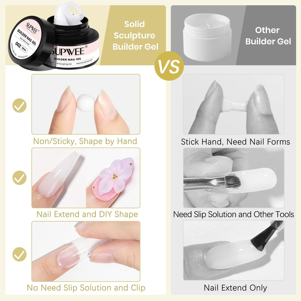 SUPWEE 3D sculpting gel pattern for easy DIY designs