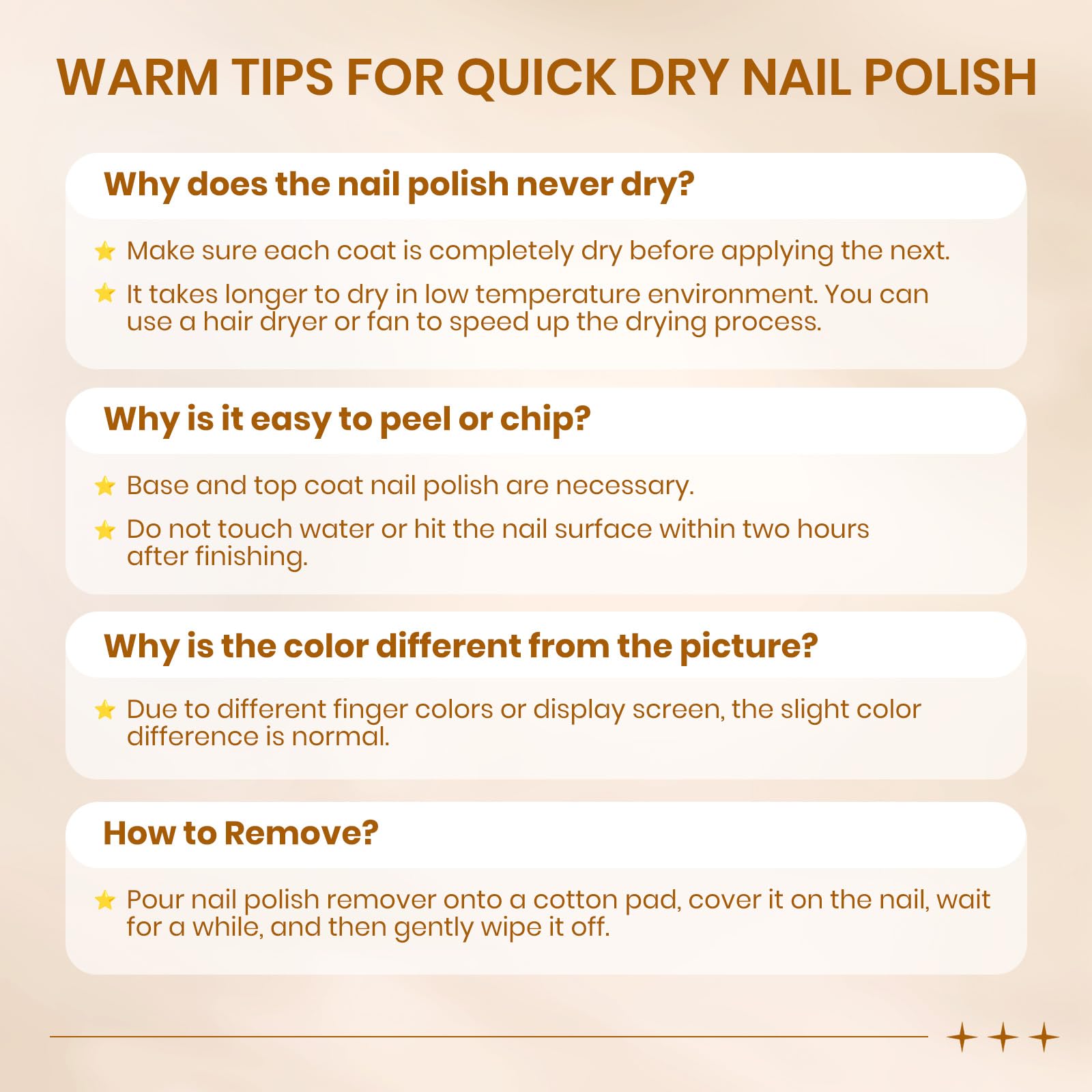 SUPWEE base-top coat tips enhance durability during application.