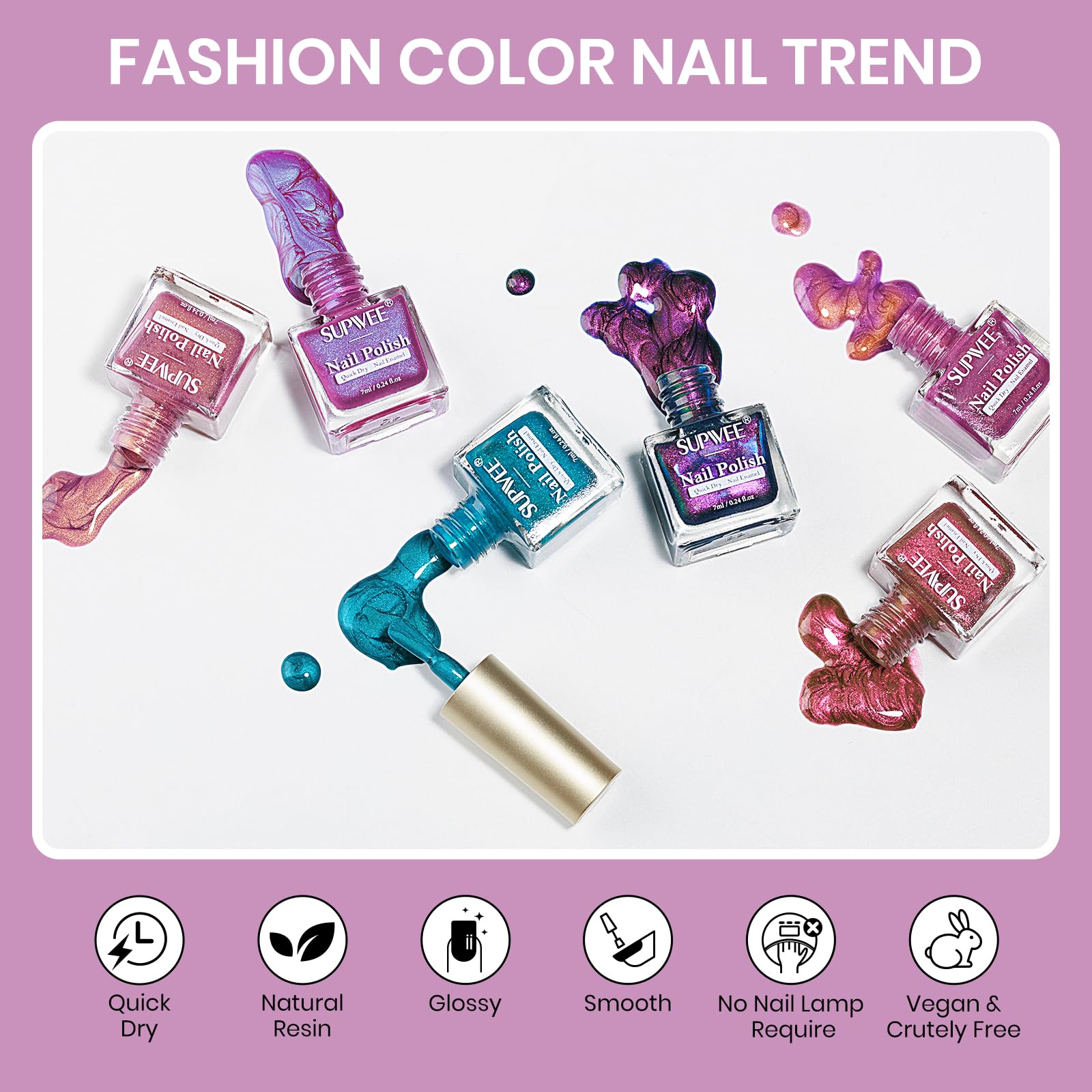 SUPWEE Beginner-friendly kit enables salon-quality nails at home.