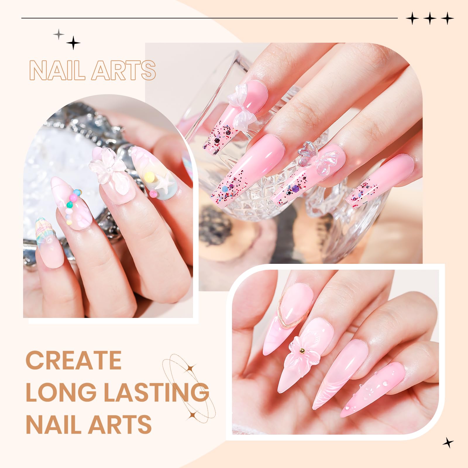 SUPWEE solid builder gel for carving and sculpting custom nail art.