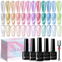 SUPWEE cat eye moonlight bottle showing shimmering polish for elegant nails