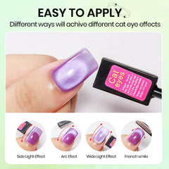 SUPWEE Cat Eye Polish 28 days wear with correct application