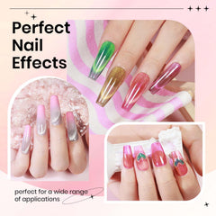 SUPWEE chameleon cat eye gels reveal color shifts with angle.