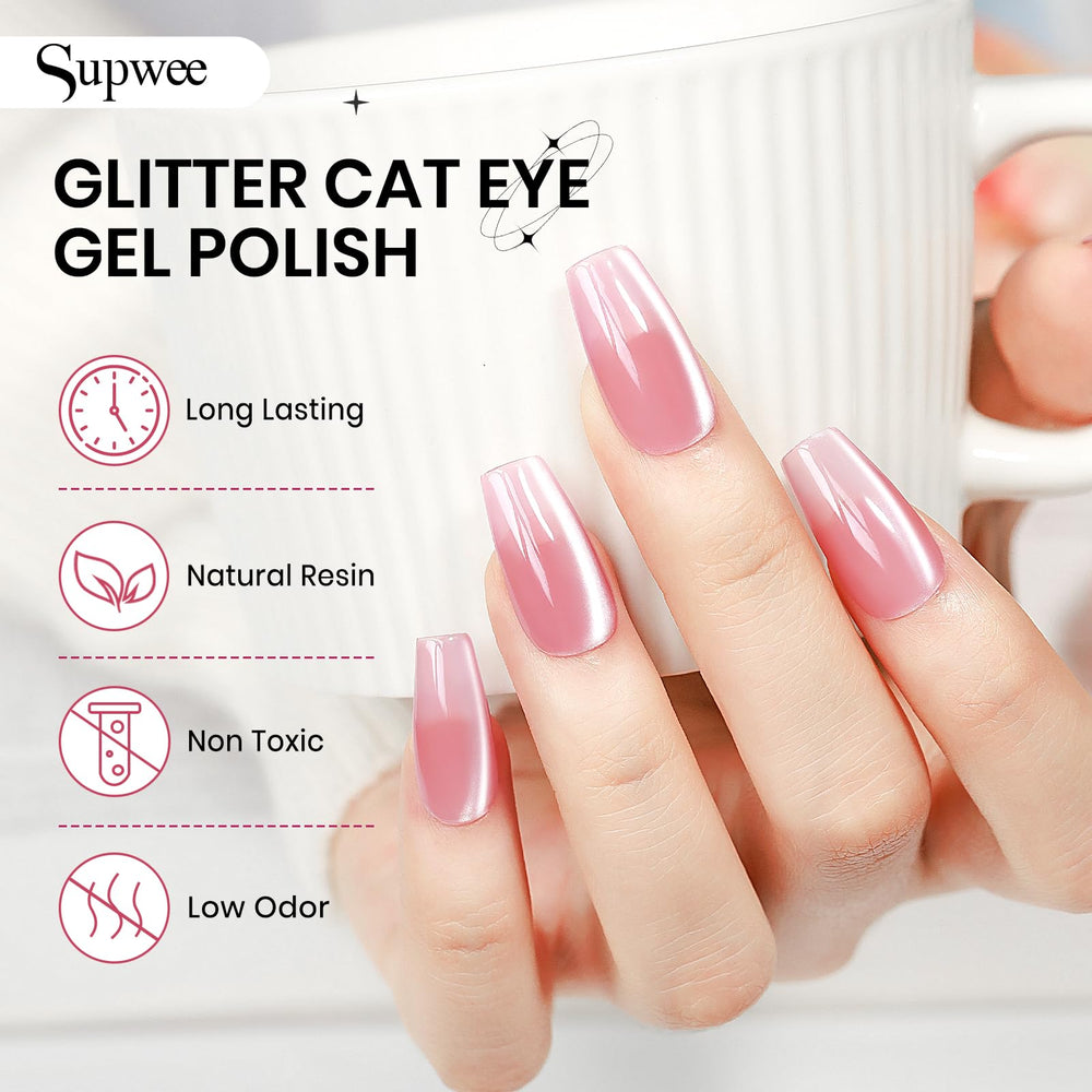 SUPWEE gift-pack cat eye nails ready for gifting
