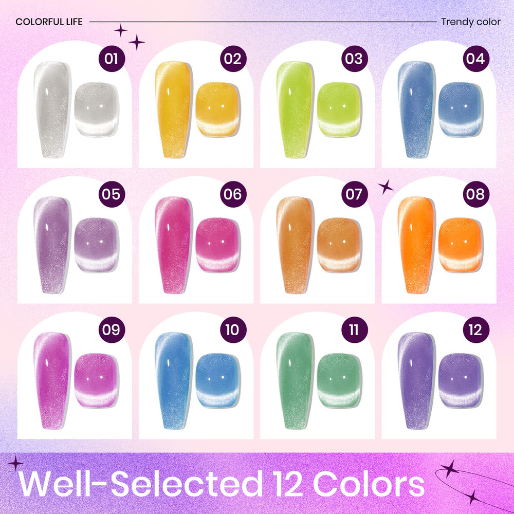 SUPWEE long lasting gel nails example after proper prep