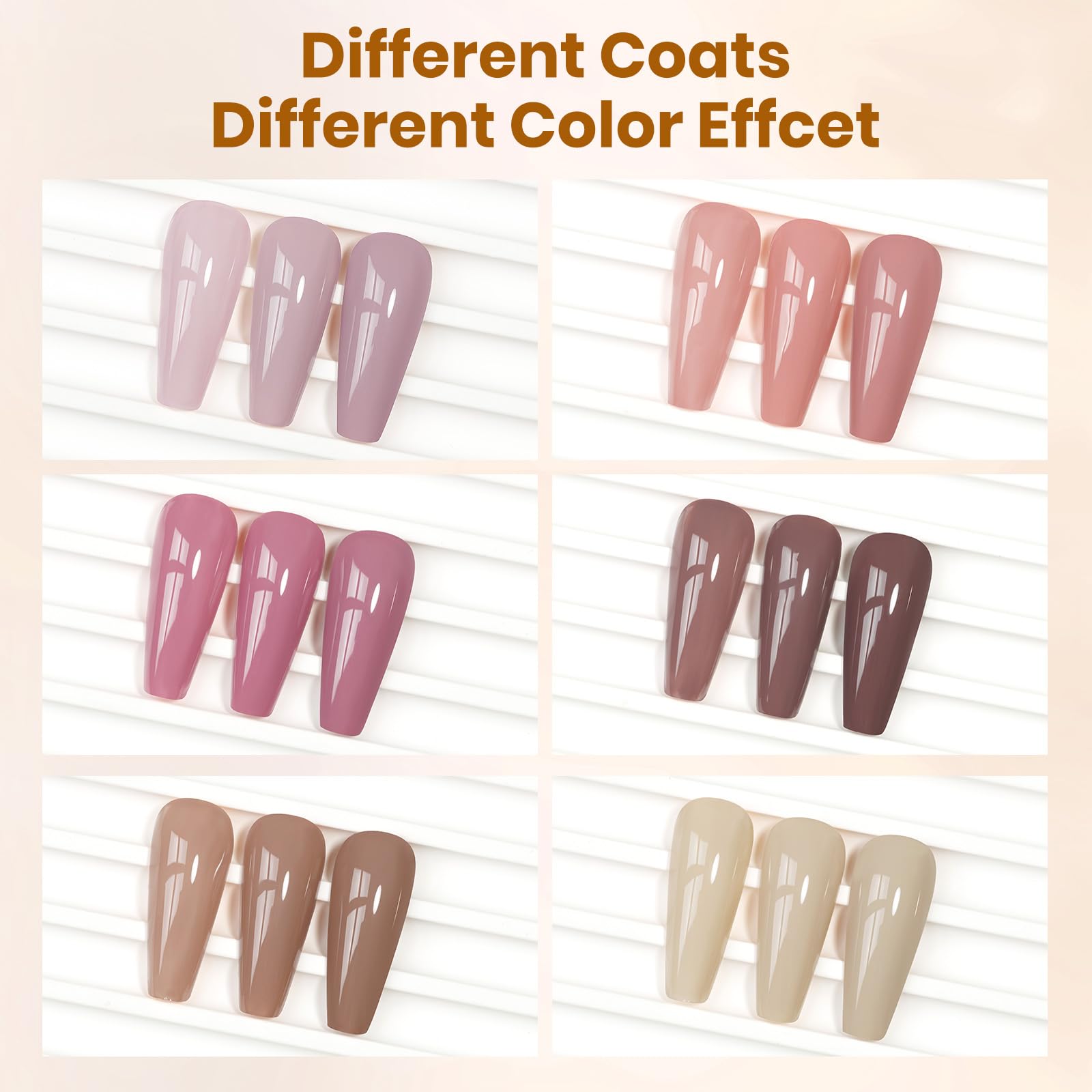 SUPWEE macaron shades brown beige natural provide versatile colors for daily wear.