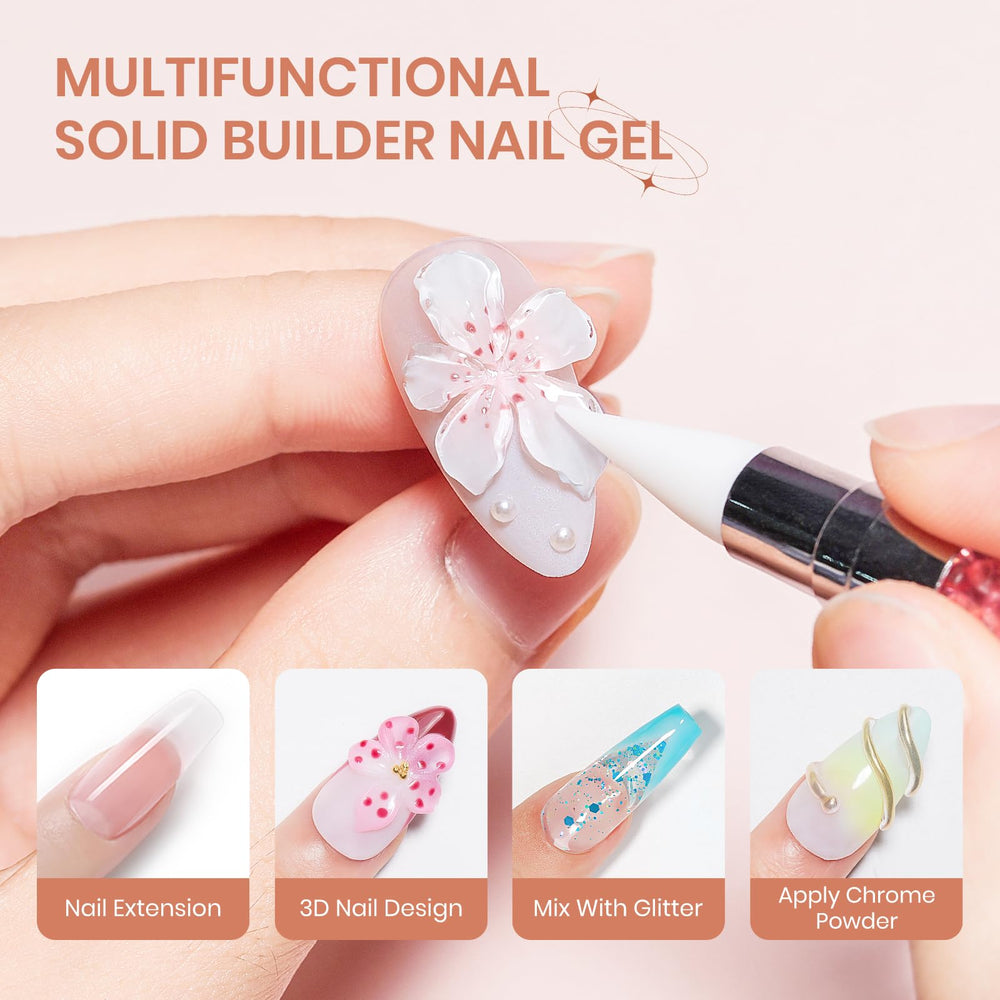 SUPWEE nail extend mold set for precise extensions.