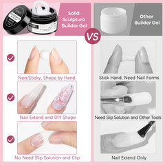 SUPWEE nail extend mold set for consistent nail length