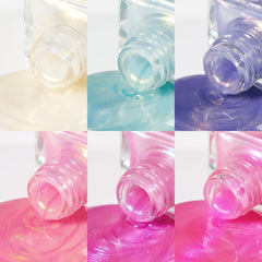 SUPWEE Pearl white nail polish bottle for a clean minimalist style