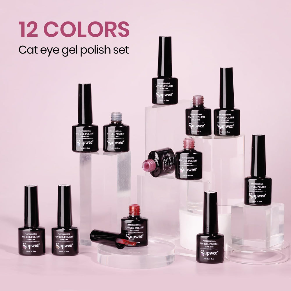 SUPWEE gel polishes are chip-resistant when applied with proper technique.
