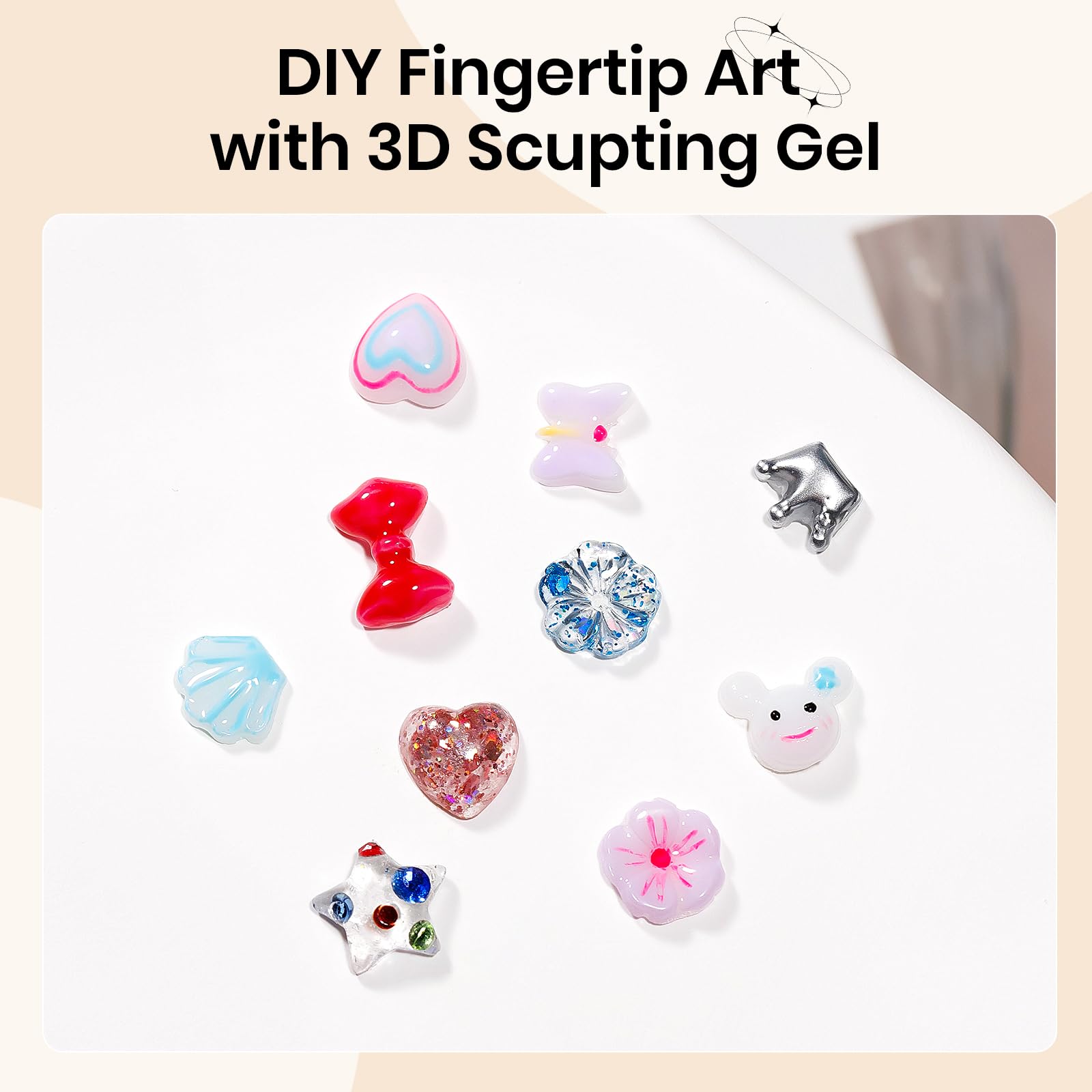 SUPWEE silicone mold for easy 3D patterns and sculpting templates.