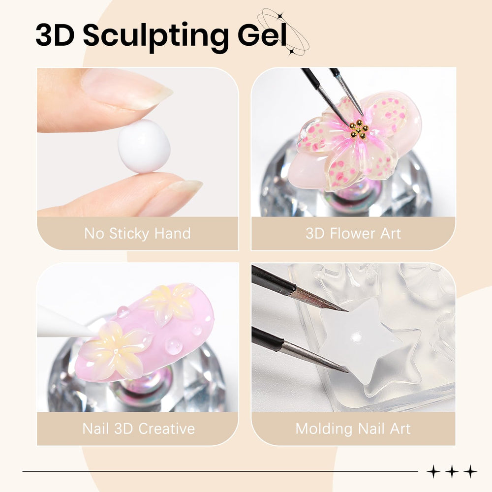 SUPWEE silicone pen double-ended for precise shaping and clean lines.