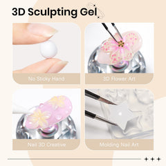 SUPWEE silicone pen double-ended for precise shaping and clean lines.