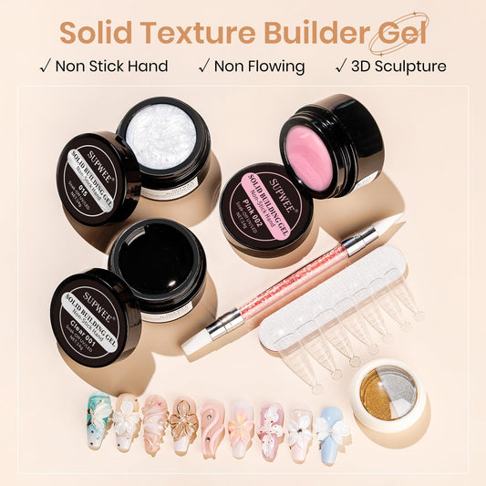SUPWEE solid mold gel non-stick formula enables smooth sculpting and easy cleanup.