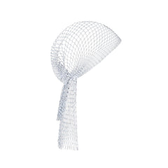 Surblue rhinestone mesh headband with crystal detailing adds nightlife sparkle.