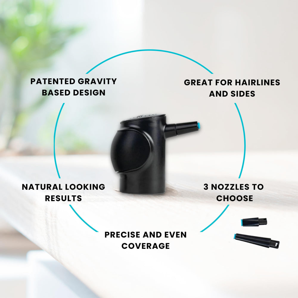 SURETHIK three-nozzle applicator enables controlled, targeted fiber placement.
