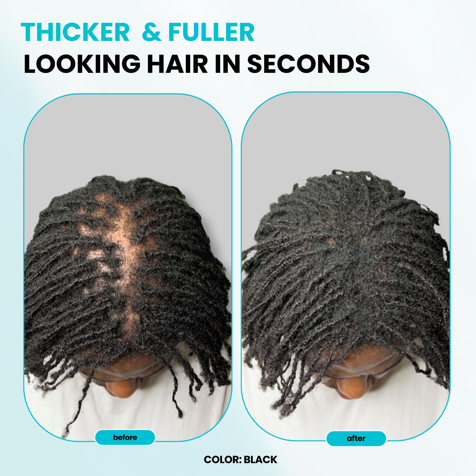 SURETHIK Hair Fibers 15g product with simple cap and contents.