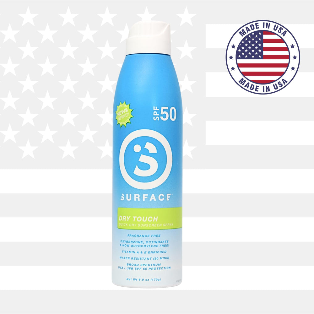 Surface Dry Touch spray demonstrates easy, even dispensing action